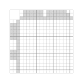 Японский кроссворд #343 “Муравей”