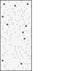 Филиппинский кроссворд #284 “Одуванчик”