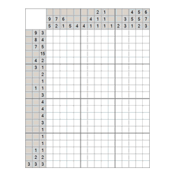 Японский кроссворд #380 “Эппл”