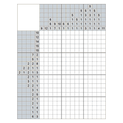 Японский кроссворд #393 “Парень”