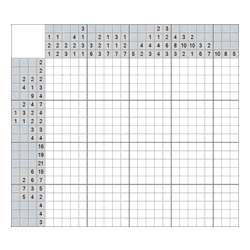 Японский кроссворд #389 “Акула”