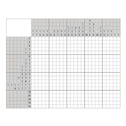 Японский кроссворд #385 “Маяк”