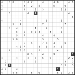 Филиппинский кроссворд #313 “Яблоко”