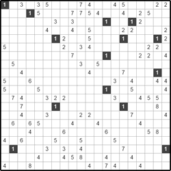 Филиппинский кроссворд #312 “Нож с вилкой”