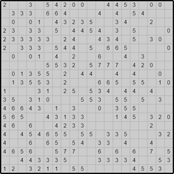 Японская мозаика #403 “Огарок”