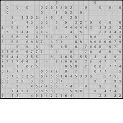 Японская мозаика #417 “Скамейка”