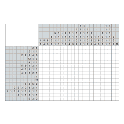 Японский кроссворд #398 “Паровоз”