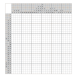 Японский кроссворд #412 “Кролик”