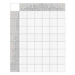 Японский кроссворд #400 “Монумент”