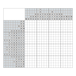 Японский кроссворд #439 “Щенок”