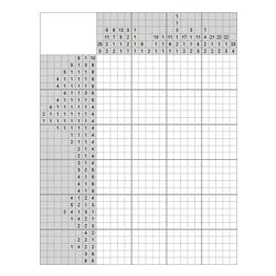 Японский кроссворд #441 “Молитва”