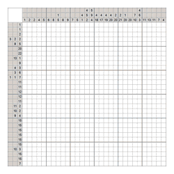 Японский кроссворд #435 “Британия”