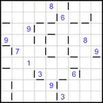 “Соседи” 9х9 #127 трудный