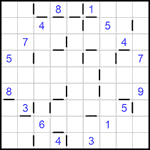 “Соседи” 9х9 #134 трудный