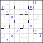 “Соседи” 9х9 #135 трудный