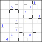 “Соседи” 9х9 #136 трудный