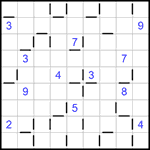 “Соседи” 9х9 #140 трудный