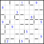 “Соседи” 9х9 #145 трудный