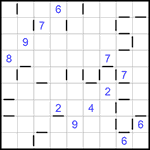 “Соседи” 9х9 #153 трудный