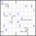 “Соседи” 9х9 #124 очень трудный