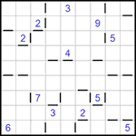 “Соседи” 9х9 #127 очень трудный