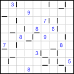 “Соседи” 9х9 #128 очень трудный