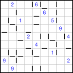 “Соседи” 9х9 #129 очень трудный