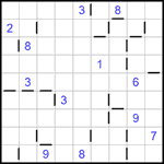 “Соседи” 9х9 #130 очень трудный