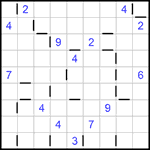 “Соседи” 9х9 #132 очень трудный