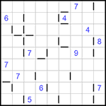 “Соседи” 9х9 #149 очень трудный