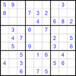 Судоку 9х9 #773 легкий