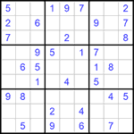 Судоку 9х9 #774 легкий