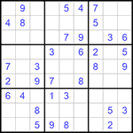 Судоку 9х9 #775 легкий