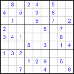 Судоку 9х9 #788 легкий