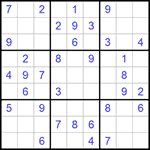 Судоку 9х9 #793 легкий