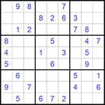 Судоку 9х9 #794 легкий