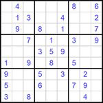 Судоку 9х9 #796 легкий