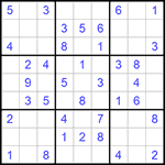 Судоку 9х9 #847 легкий