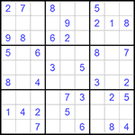 Судоку 9х9 #867 легкий