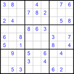 Судоку 9х9 #746 средний