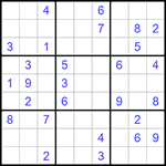 Судоку 9х9 #751 средний