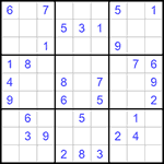Судоку 9х9 #755 средний