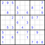 Судоку 9х9 #759 средний