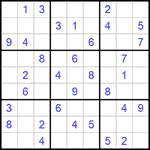 Судоку 9х9 #763 средний