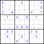 Судоку 9х9 #774 средний