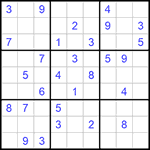 Судоку 9х9 #776 средний