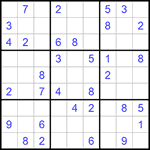 Судоку 9х9 #779 средний