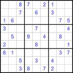 Судоку 9х9 #790 средний