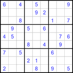 Судоку 9х9 #793 средний