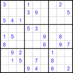 Судоку 9х9 #794 средний